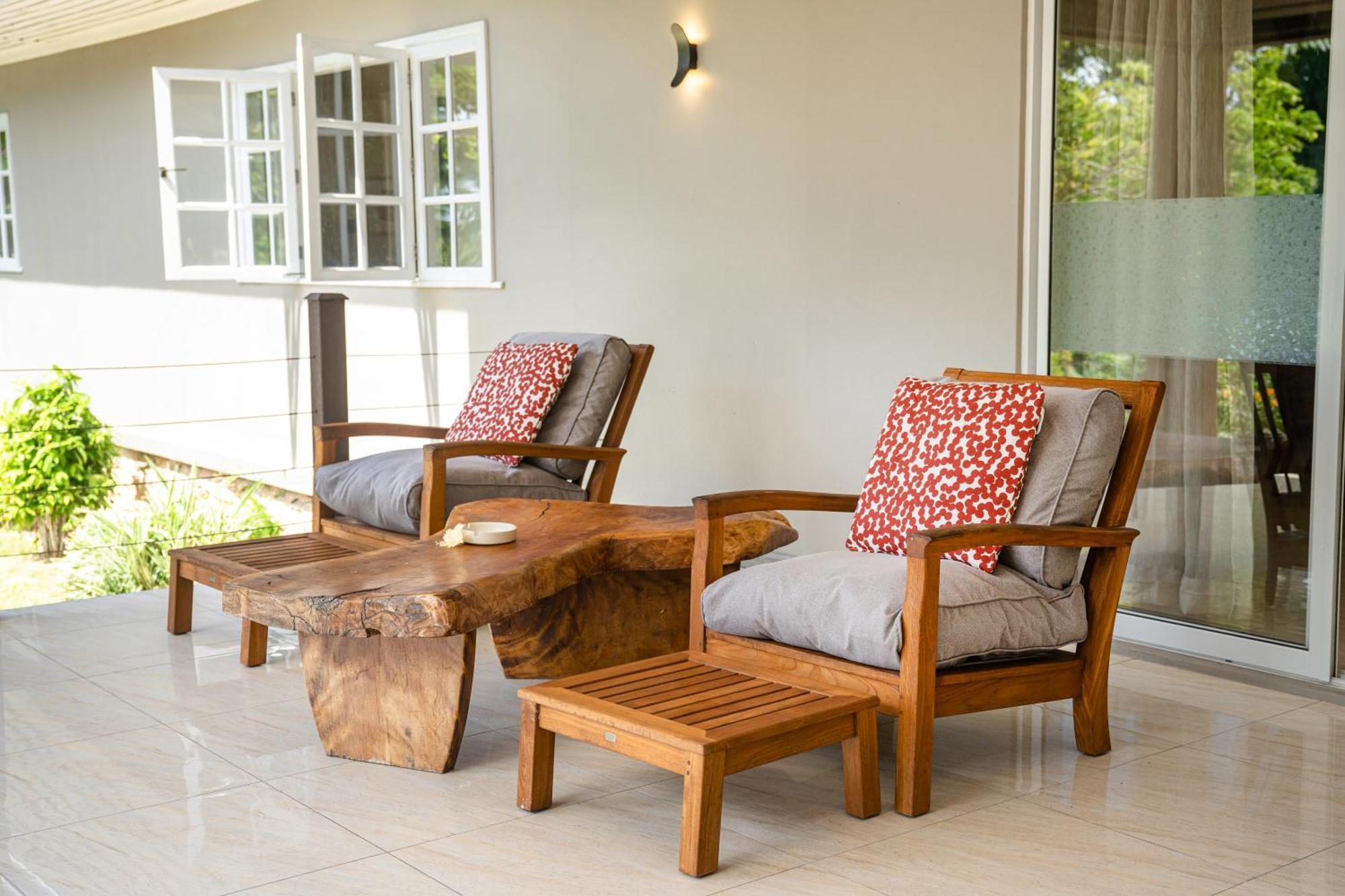 Anse Boudin Chalets & Villa 昂斯拉齐奥 外观 照片